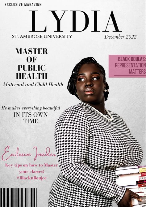 #blackgirlmagic #educated #mastersdegree #publichealth #magazinecover #blackexcellence #blackgirlphotoshoot #photoshoot blackexcellence Master Public Health, Master’s Degree Photoshoot, Graduation Magazine Cover, Public Health Graduation Pictures, Master Degree Photoshoot, Master Graduation Pictures, Masters Degree Aesthetic, Public Health Aesthetic, Degree Photoshoot