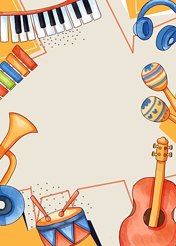 western musical instrument music background Instrument Background, Musical Logo Design, Guitar Background, Music Border, Poster Musik, Musical Logo, Musical Background, Music Birthday Party, Musical Instruments Drawing