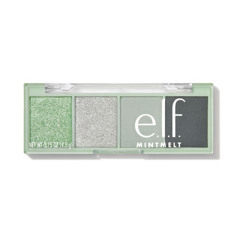 Hazel Eyes Brown, Mint And Brown, Pastel Eyeshadow Palette, Elf Eyeshadow Palette, Elf Eyeshadow, Palette Green, High Pigment Eyeshadow, Lip Gloss Shades, New Eyeshadow Palettes