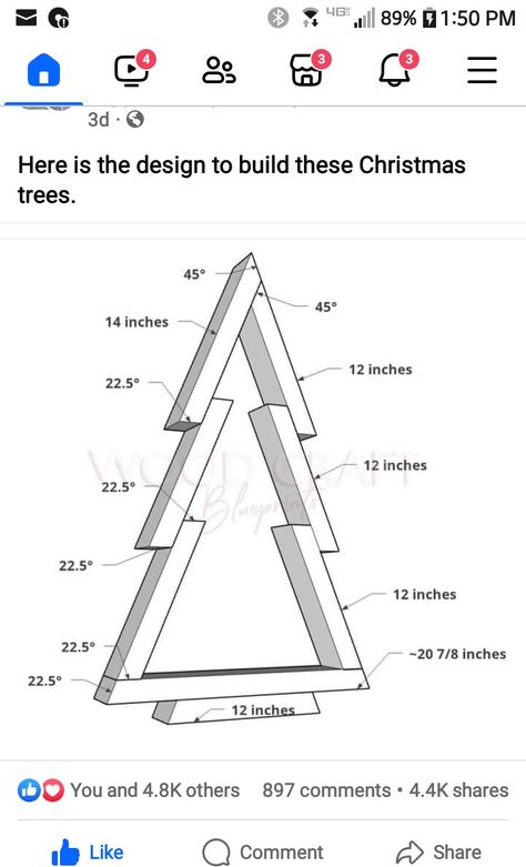 2x4 Christmas Tree, Diy Wood Gifts, Wood Christmas Trees Diy, Wooden Christmas Trees Diy, Christmas Diy Wood, Diy Candy Land, Wooden Christmas Crafts, Pallet Christmas, Christmas Float Ideas