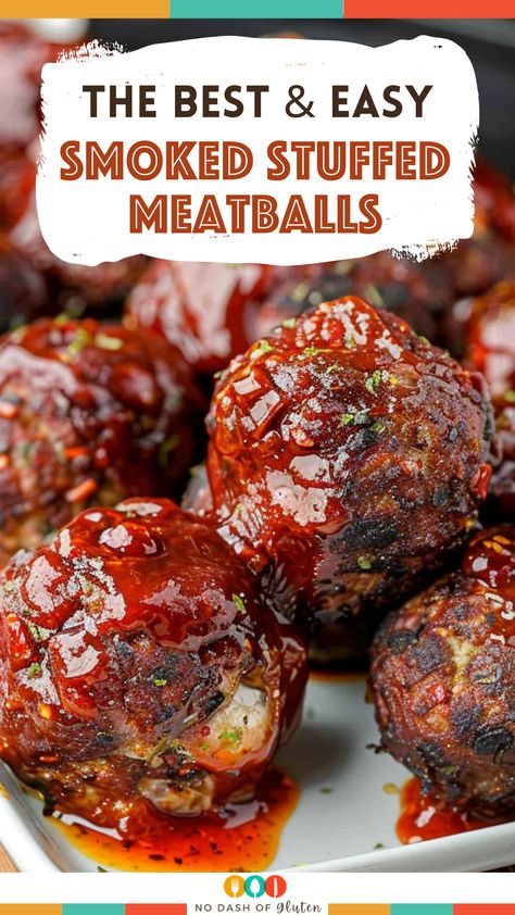 Smoked Meatball Subs, What To Cook On The Smoker, Smoked Stuffed Meatballs, Smoked Chicken Meatballs, Smoked Venison Meatballs, Smoked Bbq Meatballs, Smoker Meatballs, Traeger Meatballs, Smoked Meatballs On Pellet Grill