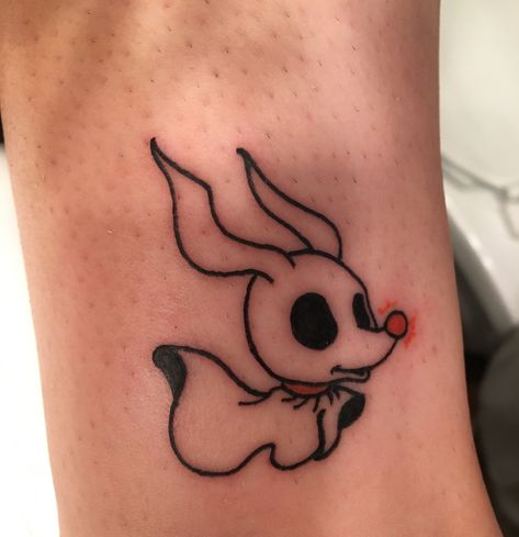 Nightmare Before Christmas Hill Tattoo, Cartoon Dog Tattoo Ideas, Cute Oogie Boogie Tattoo, Small Nightmare Before Christmas Tattoos, Small Cute Halloween Tattoos, Cute Small Halloween Tattoos For Women, Ophir Boogie Tattoo, Creepy Small Tattoos, Small Spooky Tattoo Ideas