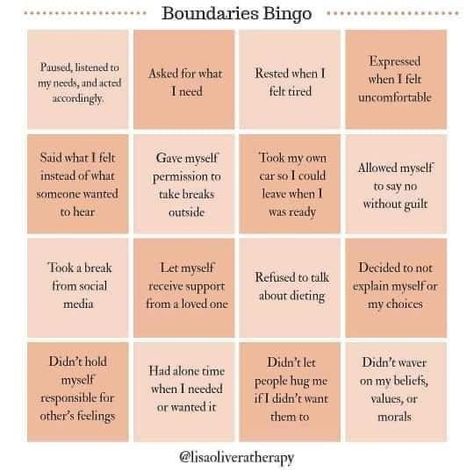 Boundaries Activities Therapy Ideas, Boundary Activities Therapy Ideas, Boundaries Activities, Mindfulness Techniques, Therapy Resources, Recreational Activities, Dice Games, Group Activities, Bingo