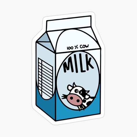 Get my art printed on awesome products. Support me at Redbubble #RBandME: https://www.redbubble.com/i/sticker/Dairy-Cow-Milk-Carton-Lactose-by-maura41/156417899.JCQM3?asc=u Milk Carton Design, Milk Sticker, Love Dairy, Carton Design, Cow Milk, Dairy Cow, Dairy Cows, Milk Carton, Milk Cow