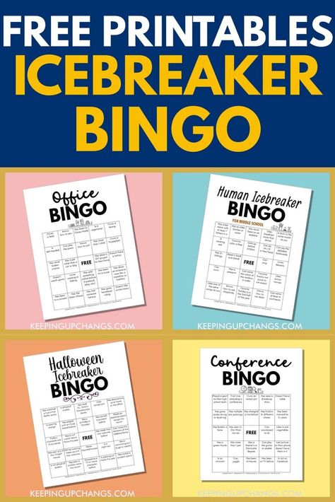 Office Bingo Ideas, Get To Know You Bingo For Women, Mix And Mingle Party Ideas, Get To Know Your Coworkers Game, Zoom Games For Work, Games For Workplace Fun, Team Building Bingo, Office Games Activities, Human Scavenger Hunt