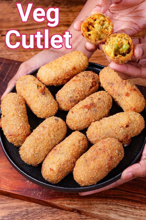 veg cutlet recipe | vegetable cutlet recipe | easy veg cutlet recipe Vegetable Cutlet, Veg Cutlet Recipes, Veg Cutlet, Cutlet Recipes, Vegetable Cutlets, Cutlets Recipes, Appetizer Dishes, Sugar Craft, Tips Tricks