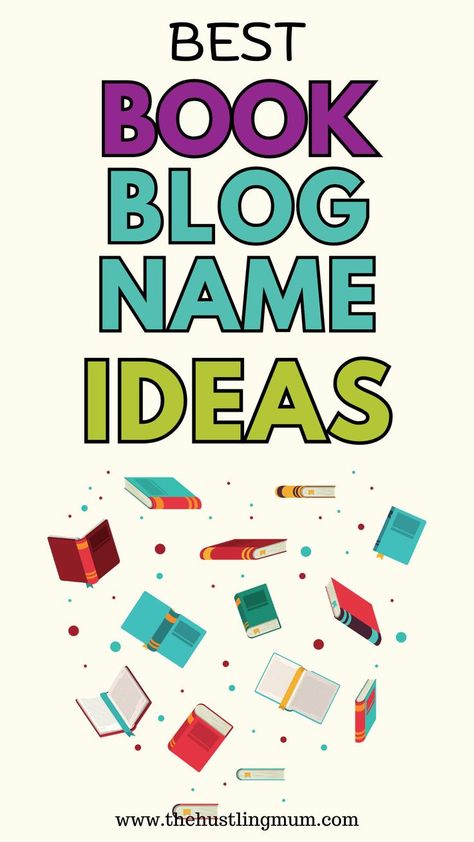 NAMES FOR BOOK BLOG Blog Names Inspiration, Food Blog Names, Blog Name Ideas, Book Review Blog, Book Blogs, Starting A Book, Name Inspiration, Blog Names, Name Ideas