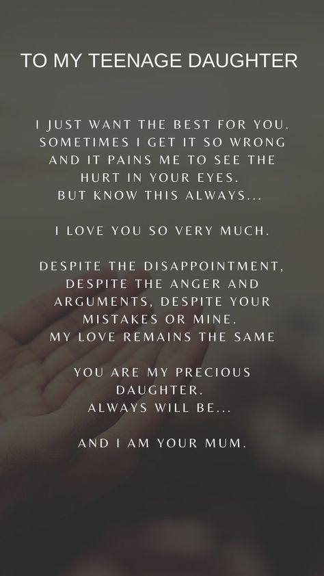 Teenage Daughter Quotes, Love My Daughter Quotes, Growing Up Quotes, Letter To My Daughter, My Children Quotes, Mothers Love Quotes, Daughter Love Quotes, Mother Daughter Quotes, Mom Life Quotes