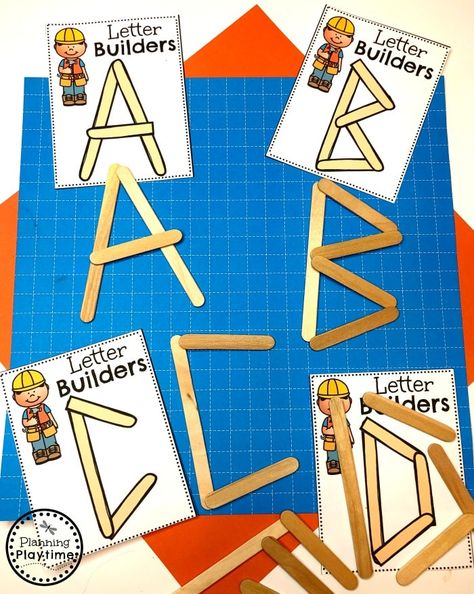 Construction Theme Preschool Activities, Construction Theme Preschool, Preschool Alphabet Printables, Yom Haatzmaut, Community Helpers Preschool Activities, Preschool Construction, Printables Preschool, Preschool Patterns, Community Helpers Theme