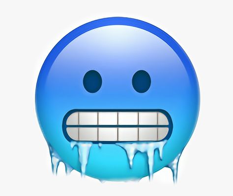 Icetre, Frozen, ICETRE, Apple, Emoji | Icetre as an Apple Emoji Cold Emoji, Blue Emojis, Emoji Face, Png Download, Transparent Png, Make Your, Iphone, Blue