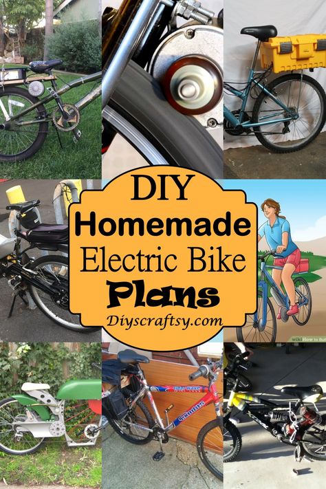 Bike Accessories Diy, Diy Car Projects, Ebike Diy, Cheap Electric Bike, Diy Bike Rack, E Bike Kit, Bike Diy, Electric Bicycle Conversion Kit, Electric Bike Motor