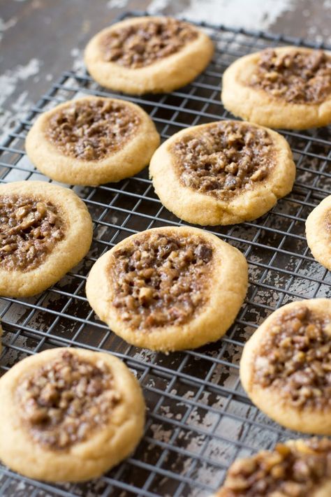 Pecan Pie Cookies Gluten Free, Gluten Free Pecan Pie Cookies, Gluten Free Pecan Cookies, Paleo Christmas Cookies, Pecan Sandies Cookies, Decadent Cookies, Thumbprint Cookies Easy, Gluten Free Pecan Pie, Paleo Christmas