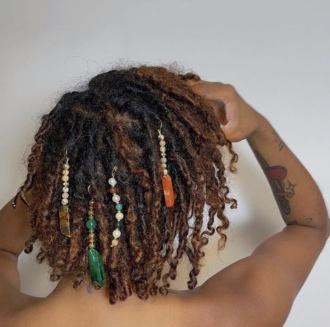 Locs Journey, Short Dreadlocks Styles, Short Locs Hairstyles, Loc Jewelry, Loc Journey, Hair Locks, Coily Hair, Dreadlock Hairstyles, Hair Crush