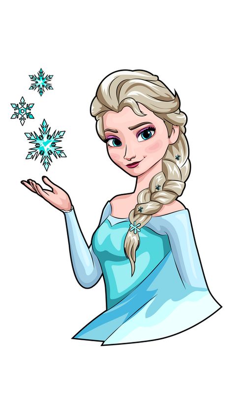 Disney Frozen Characters, Frozen Cartoon Drawings, Frozen Characters Drawings, Elsa Cartoon Drawing, Elsa Tattoo Frozen, Elsa Frozen 2 Drawing, Elsa Vector, Frozen Elsa Drawing, Disney Cartoons Characters