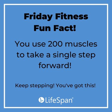 Fit Friday Quotes, Did You Know Fitness Facts, Did You Know Muscle Facts, National Fitness Day, Fun Facts About Health And Wellness, Fitness Friday Quotes, Fitness Tips Facts, Fit Tip Tuesday, Friday Fitness Motivation