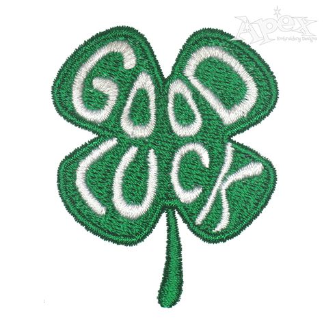 Good Luck Shamrock Embroidery Design Shamrock Embroidery, Clover Embroidery, Clover Logo, Good Luck Clover, Good Luck Symbols, What Is Advertising, Lucky Clover, Catalog Design, Frame Template