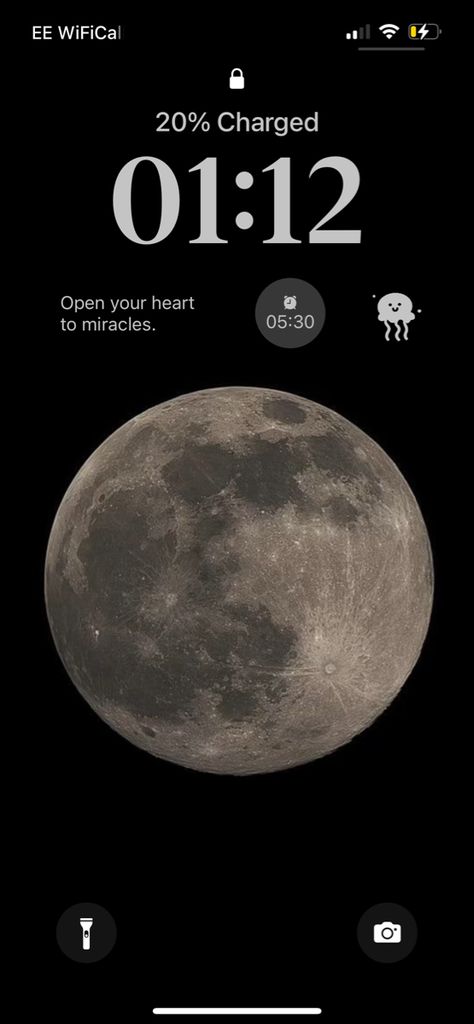 iphone lockscreen. blank screen with a moon. Peaceful Iphone Layout, Iphone Clock Lockscreen, Lock Screen Iphone Ios 16, Update 16 Wallpaper, Simple Iphone Lockscreen, Iphone Inspo Lock Screen, Iphone 16 Lockscreen, Ios 17 Lock Screen Ideas, Iphone Update 16