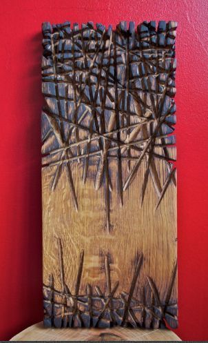 Tre Kunst, Wood Burning Art, Piece Of Art, Wooden Sculpture, Wooden Art, Wooden Wall Art, Wood Sculpture, Wall Sculptures, Wood Burning