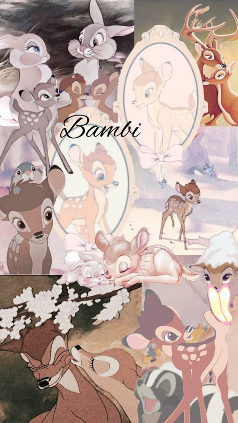 #shufflescollage #disney #bambi Bambi Phone Wallpaper, Disney Wallpaper Bambi, Bambi Wallpapers Aesthetic, Disney Bambi Wallpaper, Cute Disney Wallpaper For Iphone, Bambi Aesthetic Wallpaper, Bambi Wallpaper Aesthetic, Disney Wallpaper For Ipad, Old Disney Wallpaper