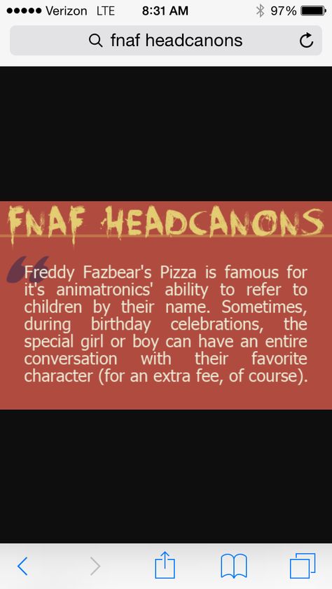 Fnaf Writing Prompts, Fnaf Headcannons, Fnaf Theories, Wholesome Stuff, Fnaf Comics, Horror Games, Fnaf Stuff, Fnaf Memes, Freddy Fazbear