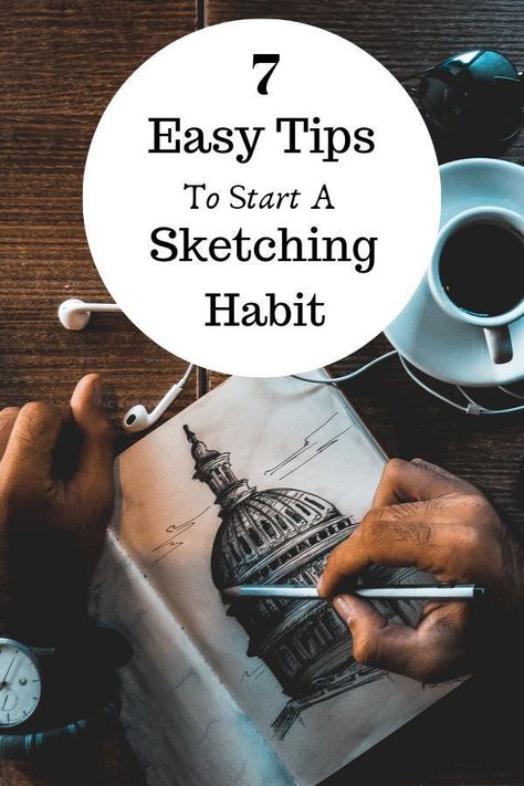 Architecture For Beginners Tips, Easy Urban Sketching, Daily Sketching Exercises, Sketch Beginner Step By Step, Interior Design Sketchbook For Beginners, Interior Design Drawings For Beginners, Sketch Everyday, Sketching Ideas For Beginners, Drawing Lessons For Beginners