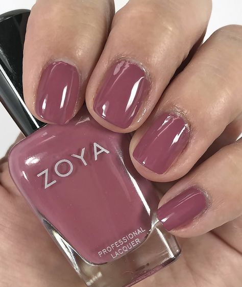 Zoya Element Nail Polish Collection Swatches Red Gel Nail Designs, Modern Nail Designs, Nail Polish Tips, Zoya Nail Polish Colors, Nail Colors For Pale Skin, Mauve Nail Polish, Nail Polish Style, Toxic Makeup, Nail Paint Shades