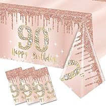 Table Cloth Decor, Tablecloth Decorations, Rectangular Table Cloth, Table Cloth Decorations, Happy 90th Birthday, Happy 80th Birthday, Diamond Party, Happy 10th Birthday, Happy 16th Birthday