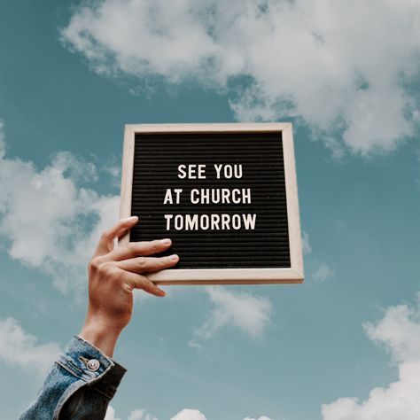 So, see you at church tomorrow! Bring a friend! #SeeYouThere #BringSomebody! Ministry Social Media Ideas, Come To Church With Me, See You At Church Tomorrow, Social Media For Churches, Christian Posts Instagram, Church Invite Social Media, Youth Group Instagram Post, See You Tomorrow, Church Facebook Post Ideas