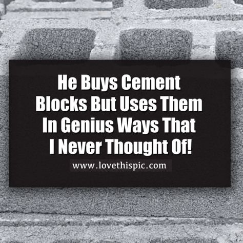 He Buys Cement Blocks But Uses Them In Genius Ways That I Never Thought Of! Cement Blocks Ideas, Concrete Block Ideas, Cement Block Ideas, Cement Bricks, Cinder Blocks Diy, Besser Block, Outdoor Couch Diy, Garden Work Bench, Patio Benches