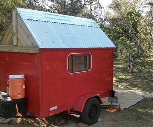 How to build a DIY Micro Camper Micro Camper Trailers, Micro Camper Diy, Tiny Camper Trailer, Tiny Campers, Camper Vintage, Homemade Camper, Camper Diy, Diy Camper Trailer, Tiny House Camper