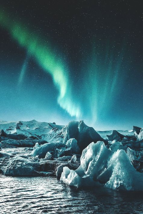 Mystical Iceland Lagoon, Iceland Glacier, Lagoon Iceland, Concept Ships, Photo B, Lofoten, Photo Wallpaper, Vincent Van Gogh, Beautiful World