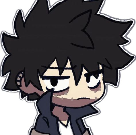 Cute Easy Sketches To Draw, Chibi Dabi Bnha, Dabi Drawing Easy, Chibi Walking, Cute Dabi, Dabi Sketch, Dabi Cute, Mha Doodles, Dabi Drawing