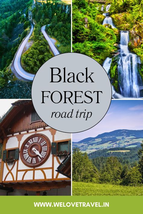 The Black Forest is one of Germany’s most beautiful regions. It also makes for an epic road trip - particularly the B500, or Black Forest High Road. A scenic drive through the heart of the Black Forest. B500 Road Trip | Black Forest Road Trip | Things to See in the Black Forest | Black Forest Itinerary | Black Forest High Road | Black Forest Travel Guide | Black Forest Germany #BlackForestRoadTrip #TravelGermany #GermanyRoadTrip #BlackForestHighRoad Freiburg Germany Black Forest, Germany Forest, Germany Itinerary, Things To Do In Germany, Germany Bucket List, Forest Travel, Forest Clock, Christmas In Germany, Black Forest Germany