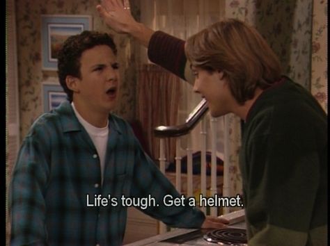 <b><i>Boy Meets World</i> taught us pretty much everything we need to know about life.</b> Here are 18 specific things. Boy Meets World, Humour, Boy Meets World Quotes, Cory And Topanga, Best Friend Poems, Senior Quotes, World Quotes, Images And Words, Tv Quotes