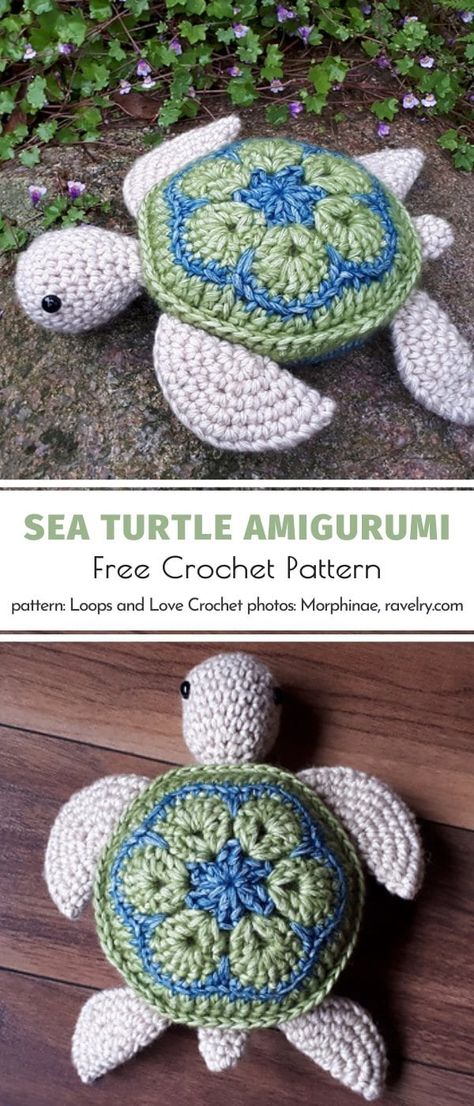 Fantastic Sea Turtles Amigurumi Turtle Amigurumi, Crochet Turtle Pattern, Magical Underwater, Crochet Whale, Crochet Easter, Crochet Turtle, Turtle Pattern, Crochet Animals Free Patterns, Crochet Amigurumi Free Patterns