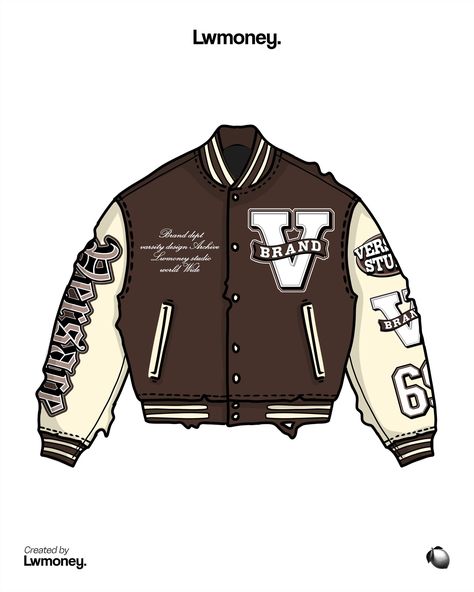 Varsity Graphics, Vision Ideas, Varsity Jacket Design, Senior Jackets, Varsity Jackets, Clothing Streetwear, Png Text, Graffiti Drawing, Usa Outfit