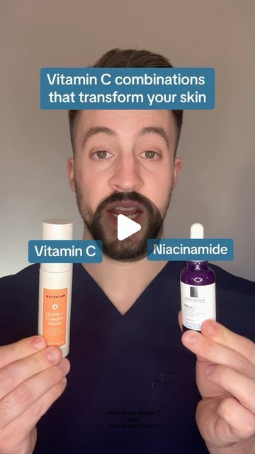 Mark Strom, MD, FAAD | Vitamin C combinations that will transform your skin!  Vitamin C is one of the best anti-aging ingredients you can use in over the counte... | Instagram Skin Care For Anti Aging, Benefits Of Vitamin C For Skin, Types Of Serums And Uses, Derma E Vitamin C Serum, Skin Care 50s Anti Aging, Skin Care Vitamin C Serum, Vitamin C Before And After, When To Apply Vitamin C Serum, Niacinamide Combination