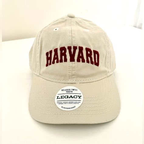 Harvard Logo Adjustable Cap In Being. New With Tags. Youth Size. Harvard Merchandise, Harvard Logo, College Hats, Kids Bucket Hat, Baby Winter Hats, H&m Baby, Adidas Hat, Pixie Hat, Baby Sun Hat