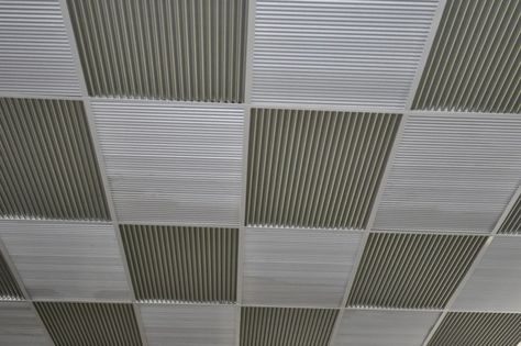 Ceilings « Ripple Iron Corrugated Ceiling, Corrugated Iron, Iron Ceiling, Tool Room, Office Remodel, Ceiling Ideas, Garage Tools, Home Ceiling, Ceiling Design