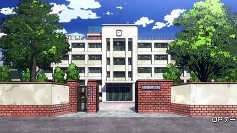 Ua School, Mha Background, 달력 디자인, Anime Places, Teachers Lounge, Scenery Background, Japanese School, Izu, Junior High