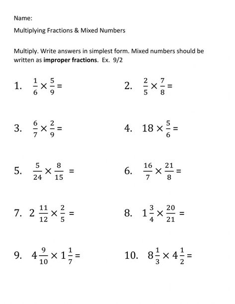 Multiplying Mixed Fractions, Multiply Mixed Numbers, Simple Fractions Worksheets, Mixed Numbers Worksheet, Mixed Fractions Worksheets, Multiplying Mixed Numbers, Multiplying Fractions Worksheets, Mixed Fractions, Simple Fractions