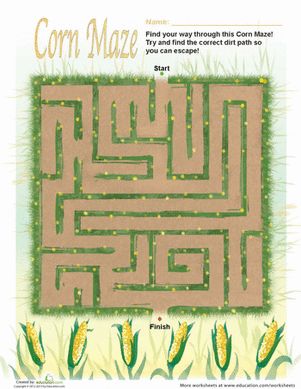 No autumn is complete without a corn maze adventure! Build motor and logic skills with this fall maze. Bloxburg Corn Maze Layout, Diy Corn Maze, Fall Festival Maze, Corn Maze Ideas, Cornmaze Fall, Maze Ideas, Hay Maze, Corn Festival, Halloween Maze