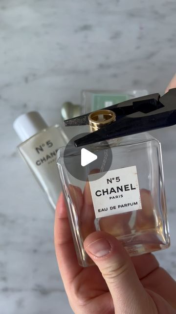 Jules | Interior Designer | Home Decor Content Creator on Instagram: "Transform old perfume bottles to beautiful home diffusers and candle holders 🕯️🌸 Follow for more ideas #reuse #decor #diydecor #chanel" Perfume Bottle Decorations, Used Perfume Bottles Ideas, Perfume Bottle Crafts, Perfume Decoration Ideas, Chanel Bottle Diy, Diy Perfume Bottle, Reuse Perfume Bottles, Old Bottles Decor, Diy Chanel Candle