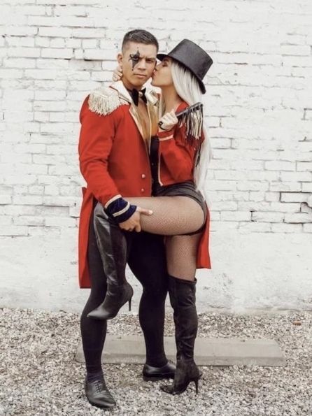 Circus Costume Ideas Women, Halloween Costumes Diy Couples, Amazing Halloween Costumes, Couple Costumes, Couples Halloween Outfits, Fest Outfits, Cute Couple Halloween Costumes, Hallowen Costume, Circus Costume