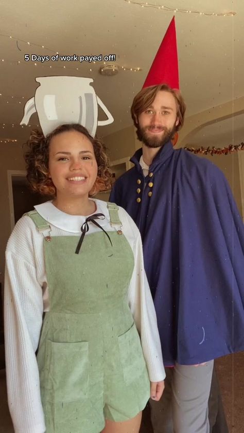 Ain’t that just the way #otgw #otgwcosplay #halloween #costume #fyp #h... | TikTok Greg Over The Garden Costume, Greg Otgw Cosplay, Over The Garden Wall Couple Costume, Otgw Halloween Costume, Wirt And Greg Otgw Costume, Otgw Costumes, Greg Otgw Costume, Otgw Cosplay, Over The Garden Wall Costume