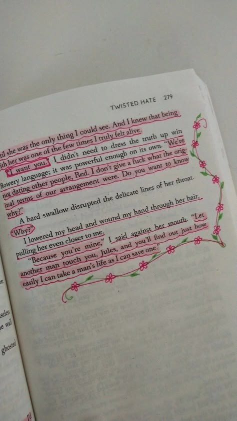 Twisted Hate Spicy Pages, Twisted Hate Annotations, Twisted Love Annotations, Annotations In Books, Twisted Hate Book, Annotations Books, Twisted Love Book, Annotation Ideas, Books Annotations