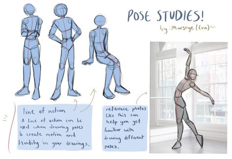 Messy Art Style, Pose Studies, Messy Handwriting, Sketching Tips, Anatomy Tutorial, Human Anatomy Art, Different Poses, Body Reference Drawing, Art Tools Drawing