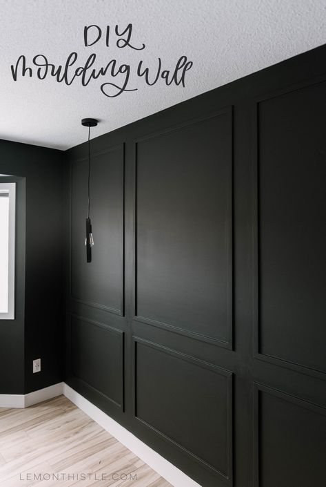 Moulding Wall, Storage Hallway, Wall Paneling Diy, Design Hallway, Upstairs Hallway, Desain Editorial, Entrance Interior, Accent Walls In Living Room, 카페 인테리어 디자인