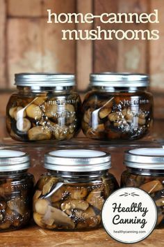 Canning Room Ideas, Ingelegde Resepte, Canning Mushrooms, Farm Stead, Canning Methods, Meat Canning, Homemade Spreads, Homestead Food, Pressure Canning Recipes