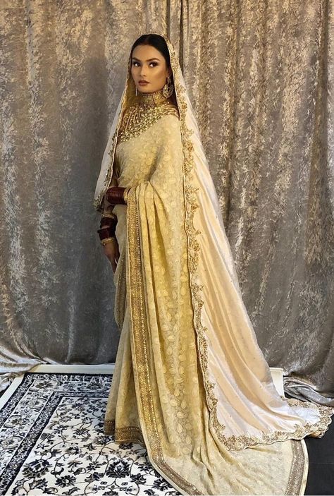 Bengali Clothes, Bangladeshi Clothes, Bangladeshi Bride, Nikkah Outfit, Bengali Culture, Hijabi Brides, Wedding Outfits For Groom, Designer Sarees Wedding, Bengali Bride